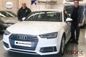 Prueba de potencia Insoric en Reprocenter de un Audi A4