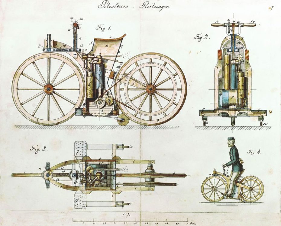 Invento primera moto